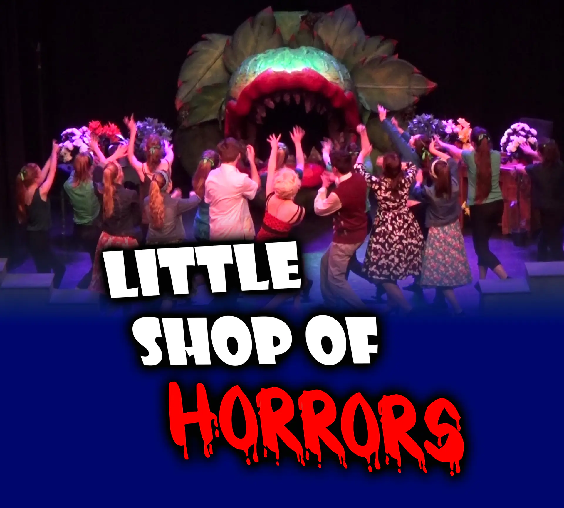 2016 Little Shop Horrors Brewhouse Burton Production Cover